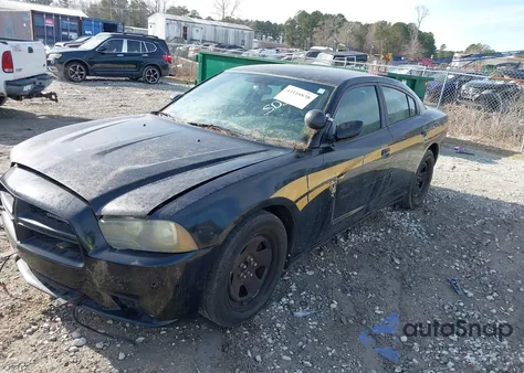 2012 Dodge Charger Police z USA, uszkodzony, nr VIN 2C3CDXAG4CH257415